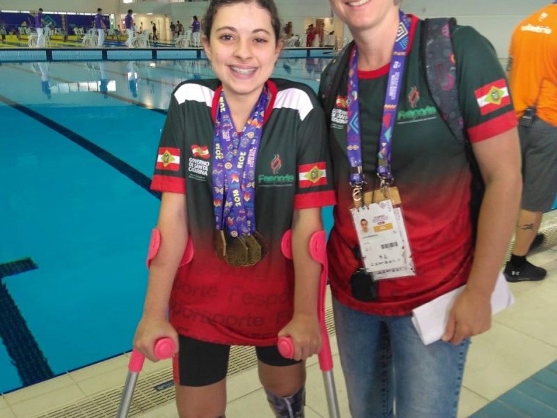 Aluna do CEJ é destaque nas Paralimpíadas Escolares Brasileiras